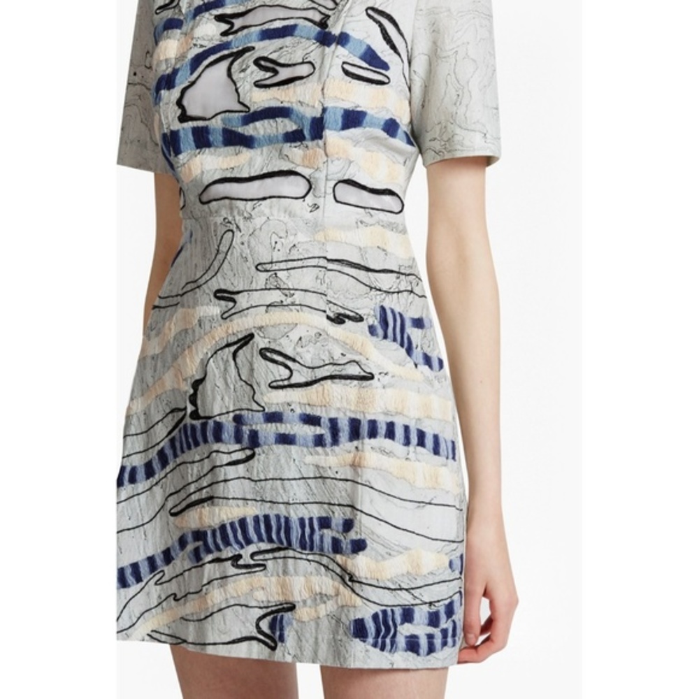 NWT French Connection Derrain Stitch Mod Dress - Picture 4 of 7
